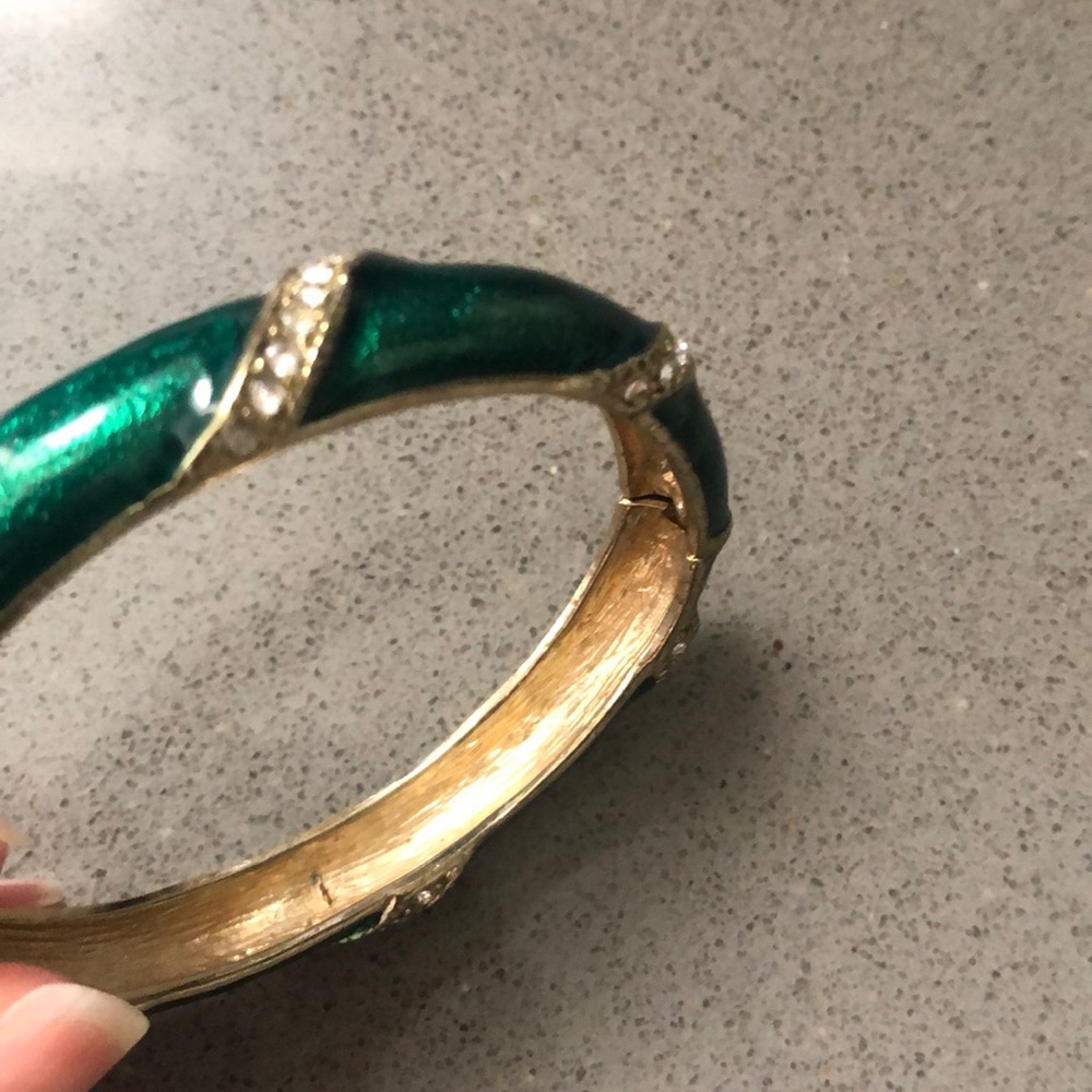 Green Bangle - Picture 3 of 3
